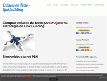 Tablet Screenshot of enlacestexto.com